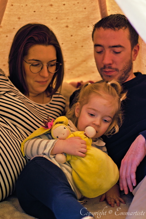 Julie, Lina et Pascal