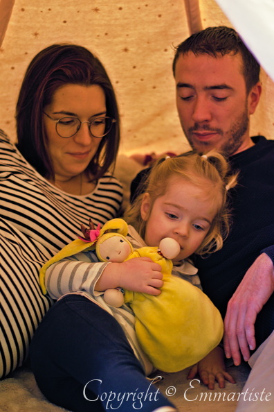 Julie, Lina et Pascal